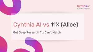 Cynthia AI vs 11x (Alice)