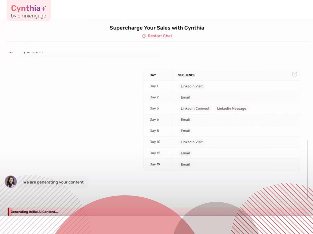 AI Agent Cynthia - Outreach Sequence
